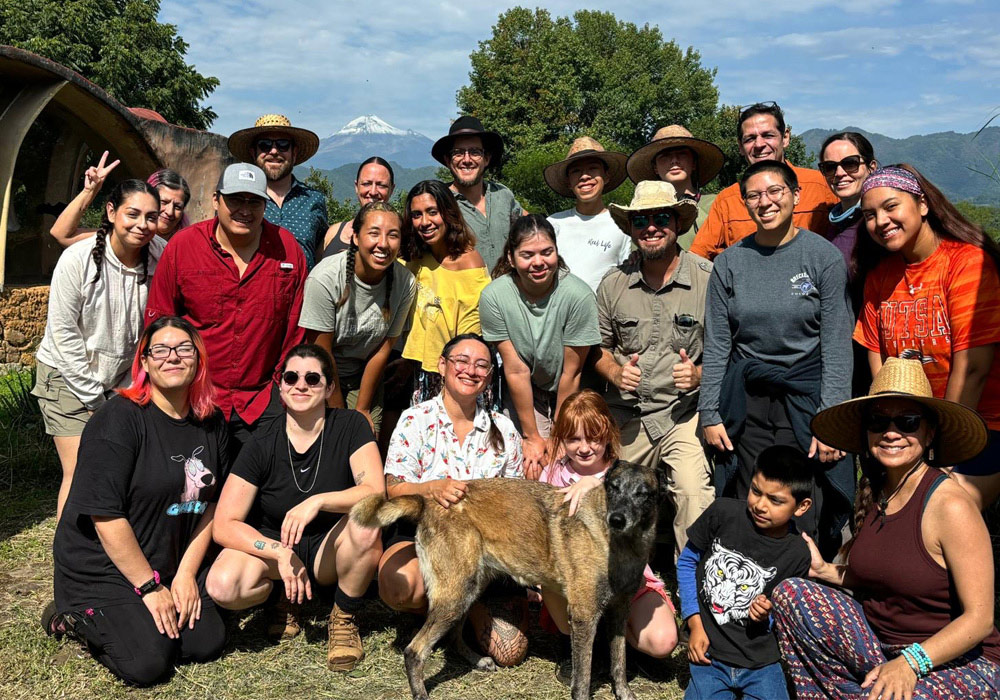 group picture in Las Cañadas