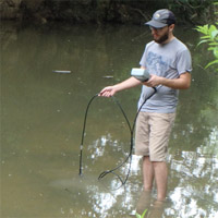 Alex Toder monitoring river