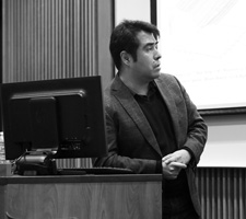 Jose Morales presenting