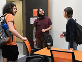 Luca Iovino, Ken Soto, and Olivia Aubone