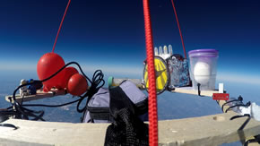 view onboard balloon