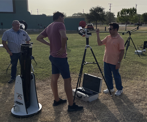 telescope setup 4