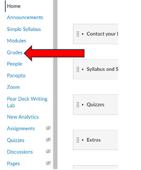 open gradebook in Canvas