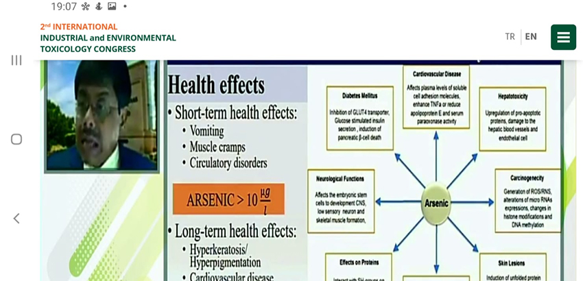 health effects presentation page