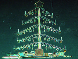 diatom Christmas tree