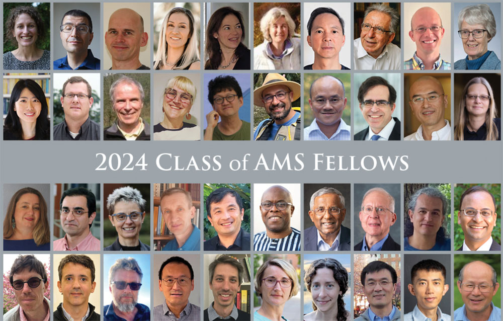 2024 AMS Fellows collage