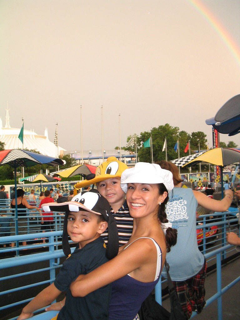 Erika and children