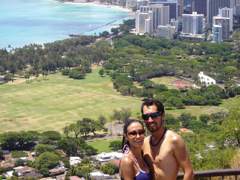 couple in Hawaii