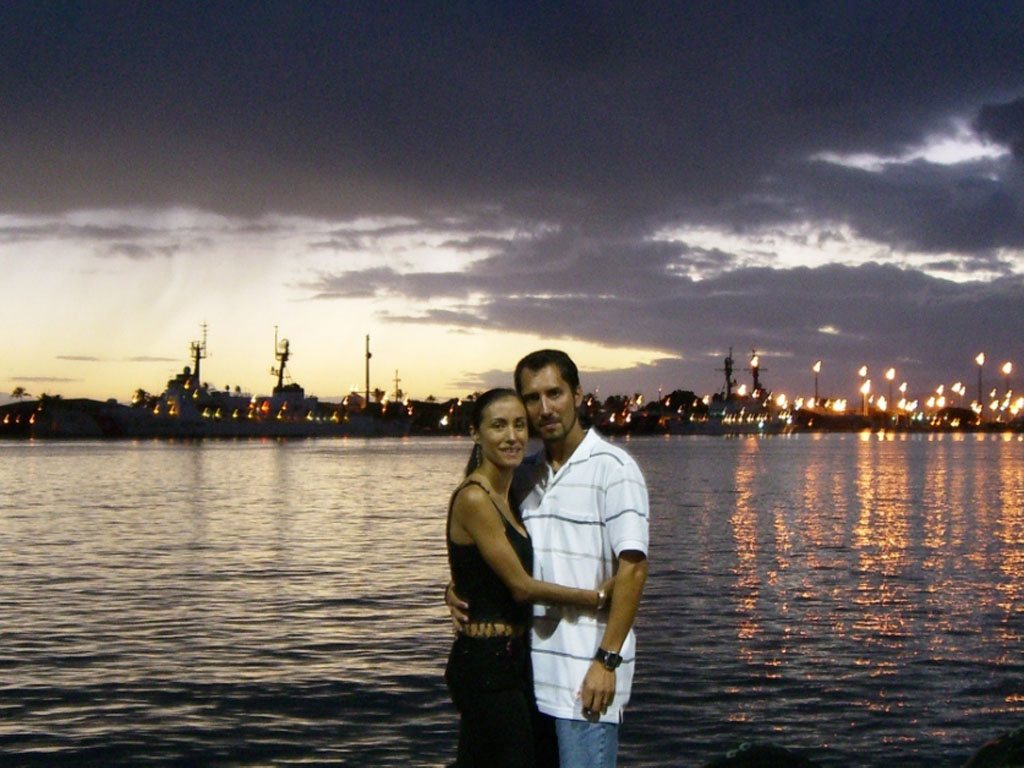 couple in Hawaii