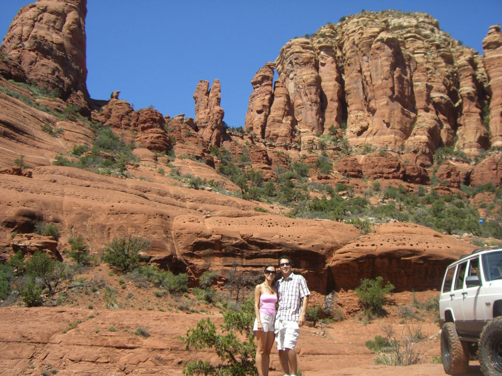 couple in Sedona