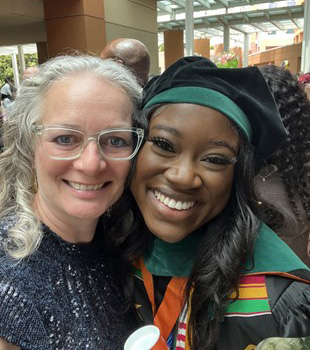 Nicole Wicha and Bianca Obinyan