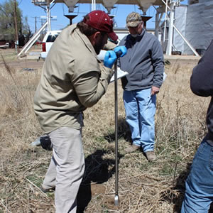 coring sediments