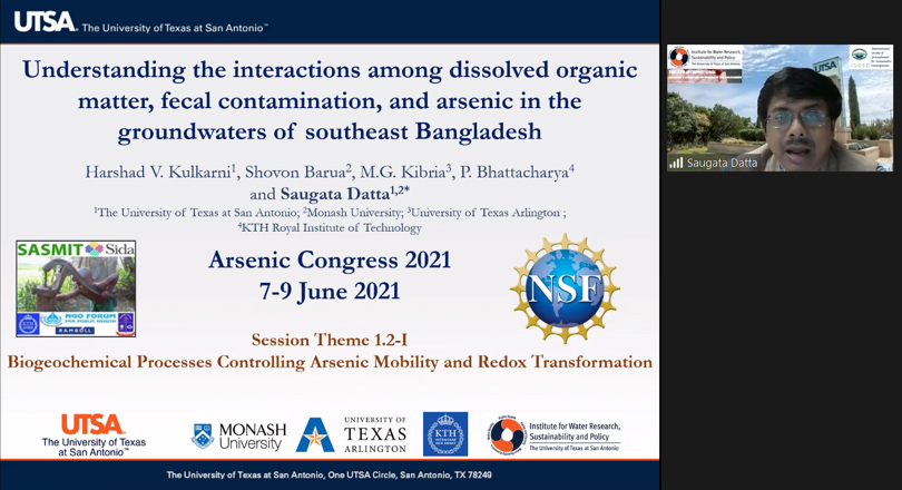 Saugata Datta presentation Arsenic Congress 2021