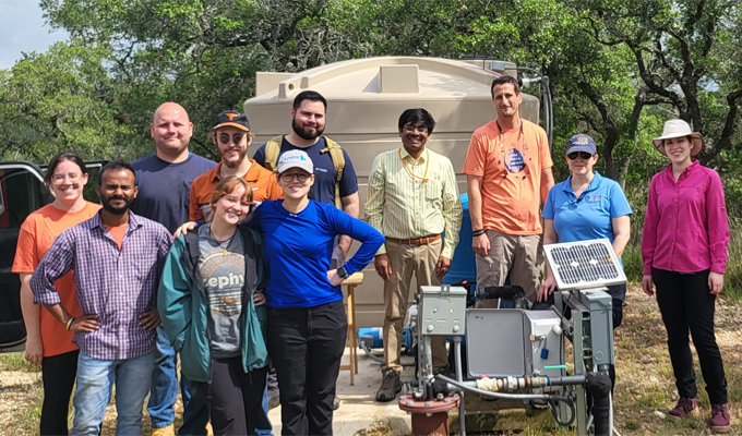 Aqueous Geochemistry students