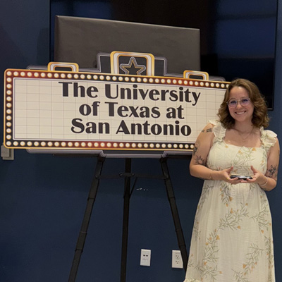 Cassidy Lane and UTSA marquee