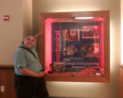 student by engineering display