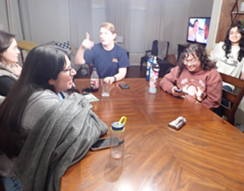 student discussion