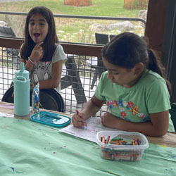 campers coloring