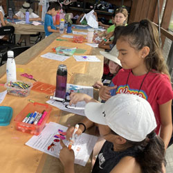 campers coloring