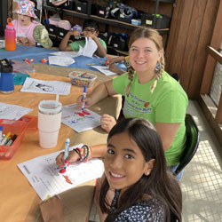 campers coloring