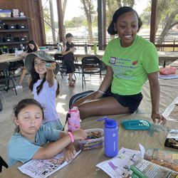 campers coloring