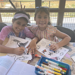 campers coloring