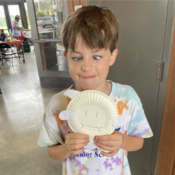 camper displaying fish craft