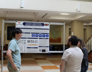 student and research poster