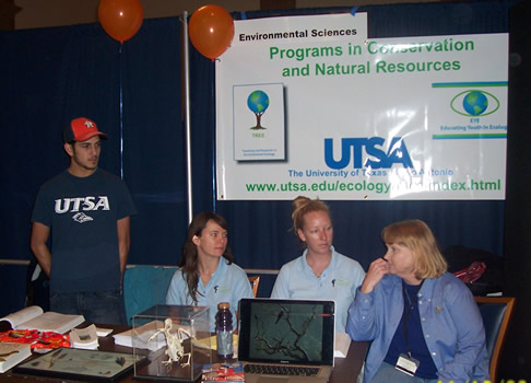 Joshua Conner, Jewell Cozort, Anna Boeck, and Dr. Bush