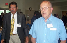 Rosendo Treviño and Dr. Van Auken