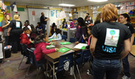 students in classroom