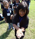 students and tree planting