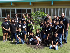 group picture outside