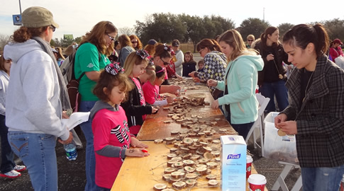 participants at TREE table