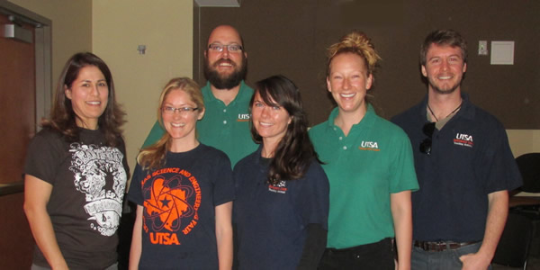 Dr. Laura Houston, Andrea Russie, Chad Sundol, Jewell Cozort, Anna Boeck, and Tyler Seiboldt